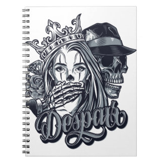 Cuaderno Tatuaje estilo chicano vintage
