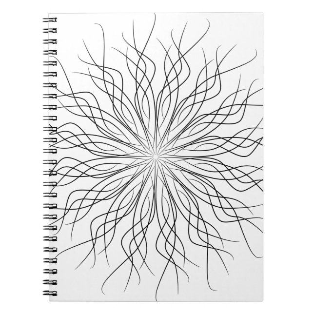 Cuaderno Tatuaje mandala pagano espiritual (Frente)
