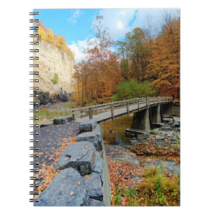 Cuaderno Taughannock baja parque de estado
