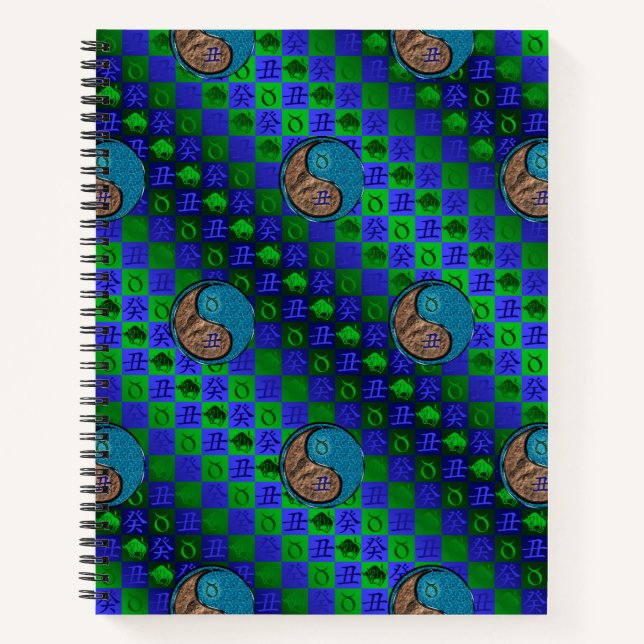 Cuaderno Tauro & Buey de Agua (Anverso)