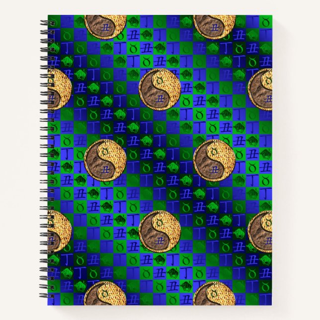 Cuaderno Tauro & Buey de Fuego (Anverso)