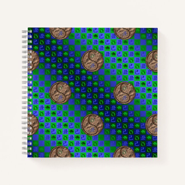 Cuaderno Tauro & Buey de Tierra (Anverso)