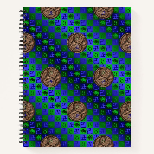 Cuaderno Tauro & Buey de Tierra (Anverso)