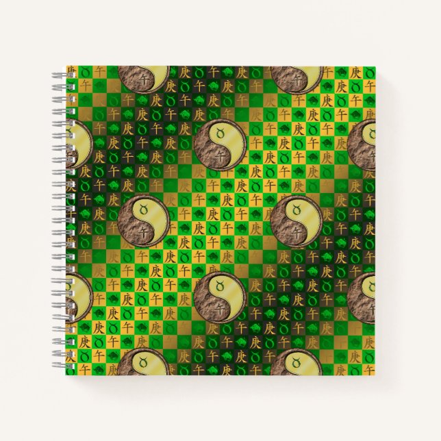 Cuaderno Tauro & Caballo de Metal (Anverso)
