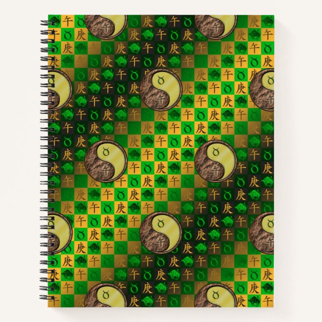 Cuaderno Tauro & Caballo de Metal (Anverso)