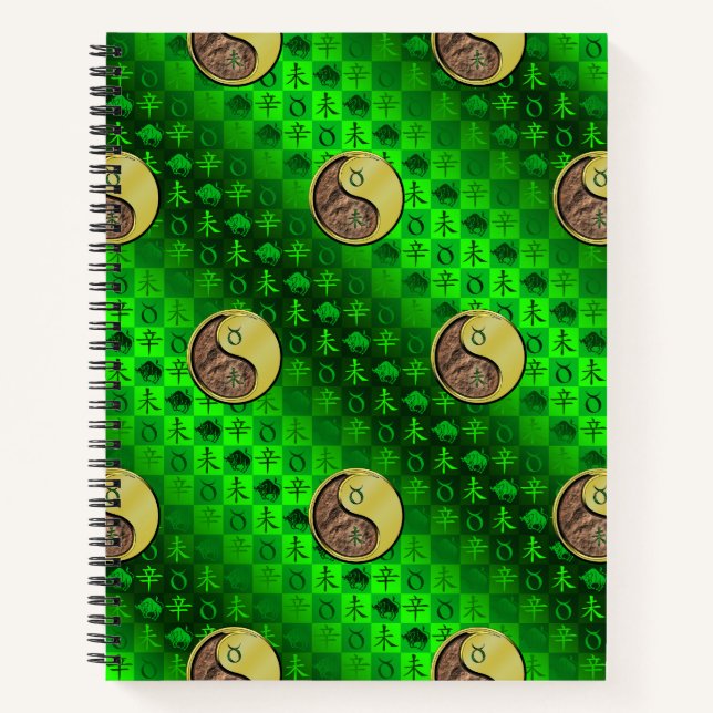 Cuaderno Tauro & Cabra de Metal (Anverso)