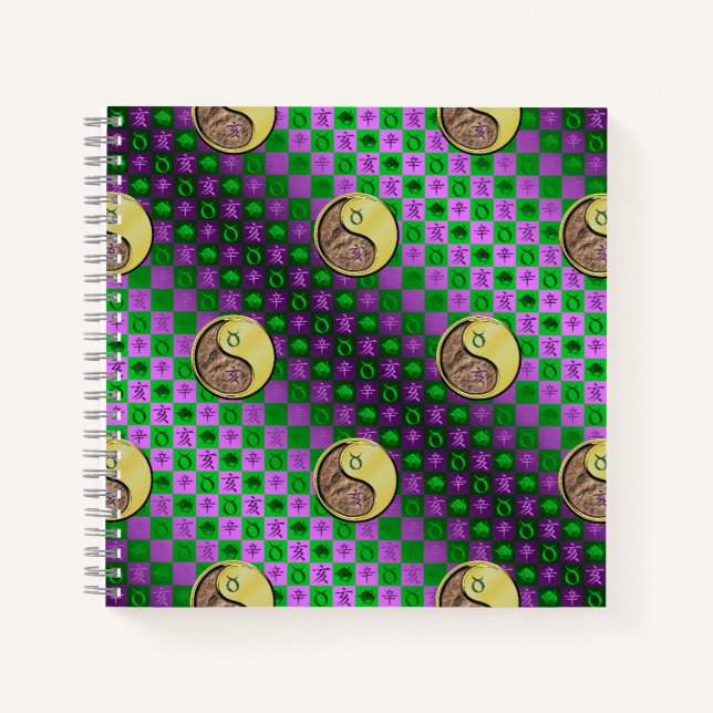 Cuaderno Tauro & Cerdo de Metal (Anverso)