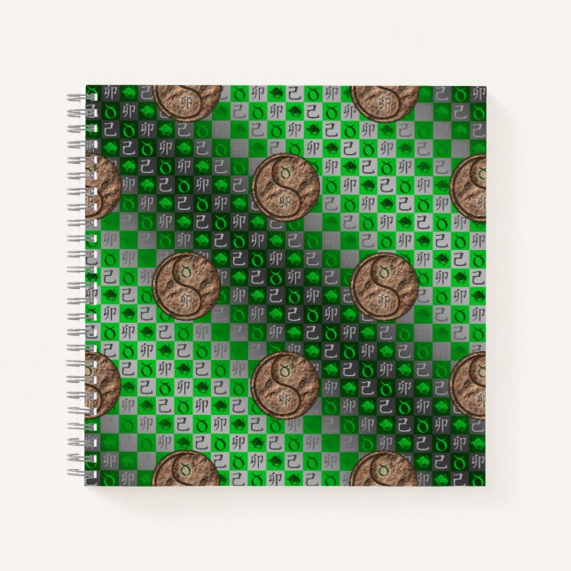 Cuaderno Tauro & Conejo de Tierra (Anverso)
