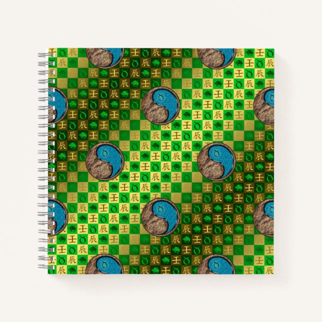 Cuaderno Tauro & Dragón de Agua (Anverso)