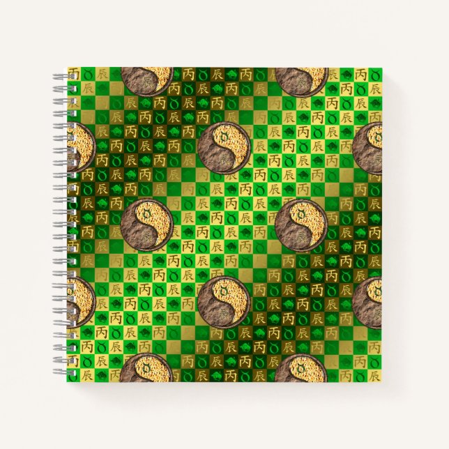 Cuaderno Tauro & Dragón de Fuego (Anverso)