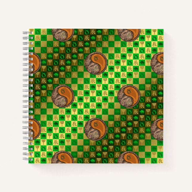 Cuaderno Tauro & Dragón de Madera (Anverso)