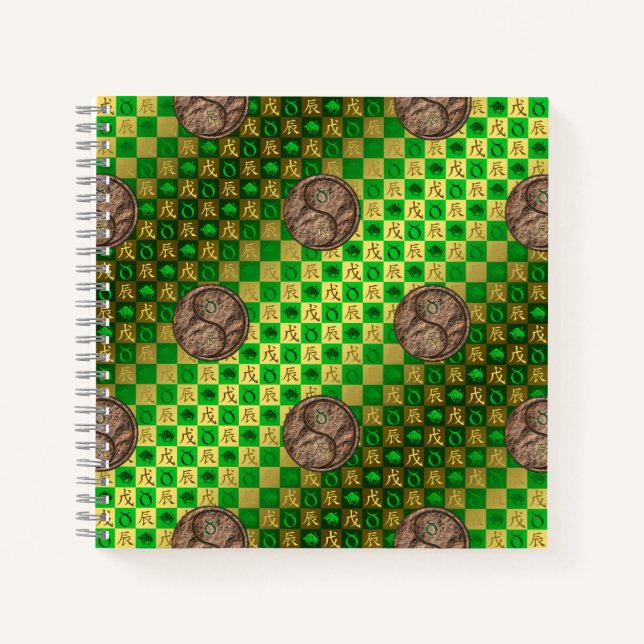 Cuaderno Tauro & Dragón de Tierra (Anverso)