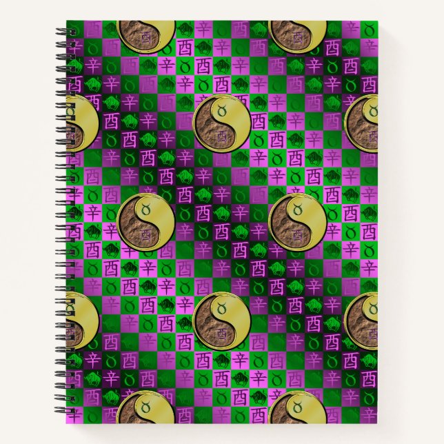 Cuaderno Tauro & Gallo de Metal (Anverso)