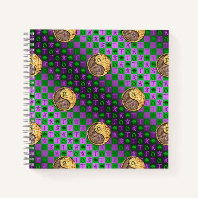 Cuaderno Tauro & Jabalí de Fuego (Anverso)