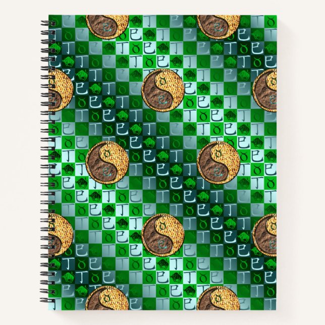 Cuaderno Tauro & Serpiente de Fuego (Anverso)