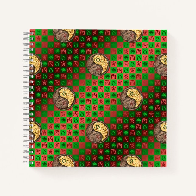 Cuaderno Tauro & Tigre de Fuego (Anverso)