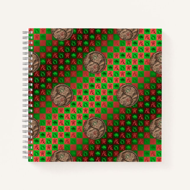 Cuaderno Tauro & Tigre de Tierra (Anverso)