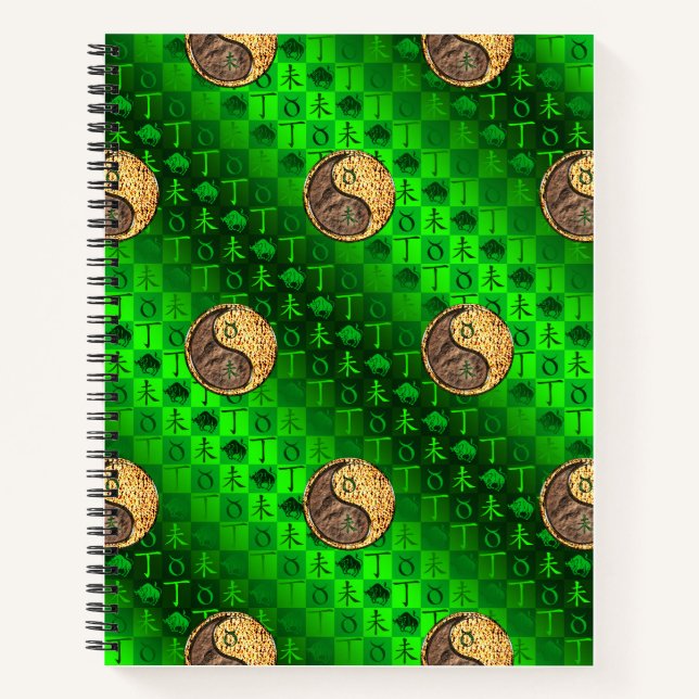 Cuaderno Tauro y Cabra de Fuego (Anverso)