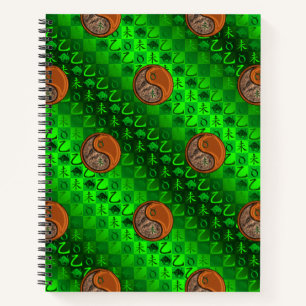 Cuaderno Tauro y Cabra de Madera