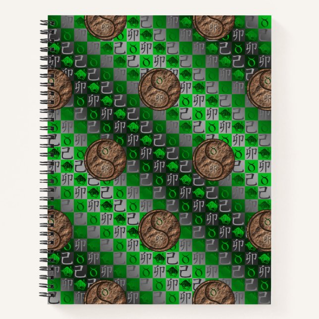 Cuaderno Tauro y Conejo de Tierra (Anverso)