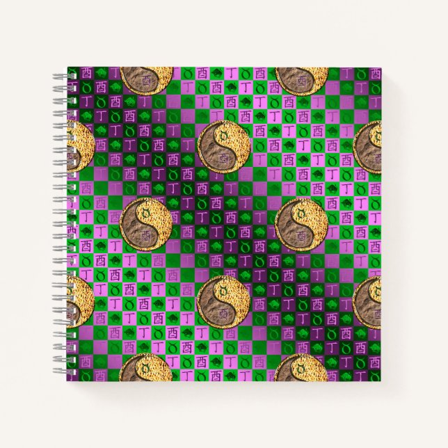 Cuaderno Tauro y Gallo de Fuego (Anverso)