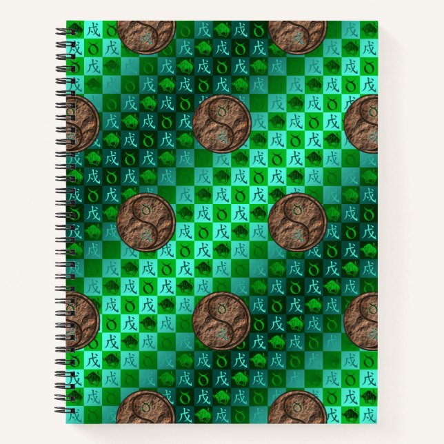 Cuaderno Tauro y Perro de Tierra (Anverso)