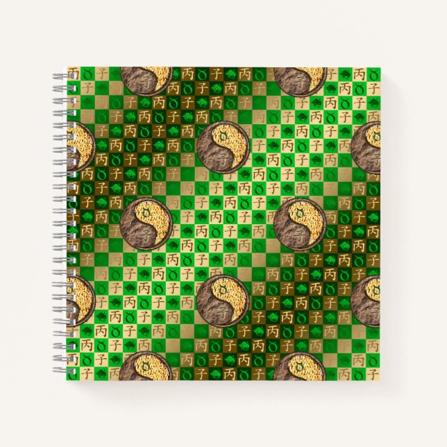Cuaderno Tauro y Rata de Fuego (Anverso)