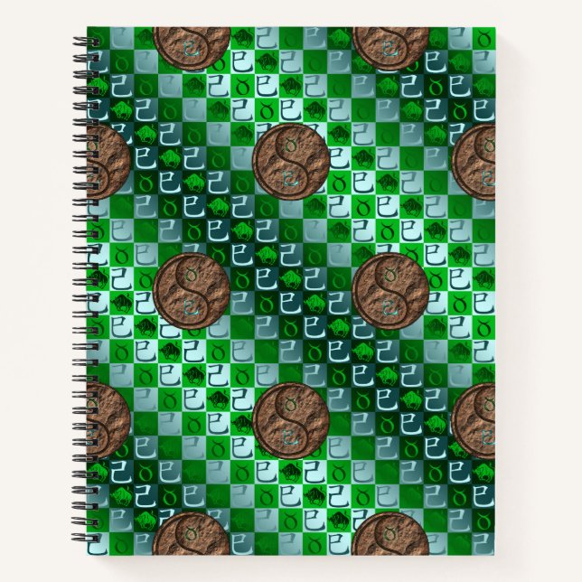 Cuaderno Tauro y Serpiente de Tierra (Anverso)
