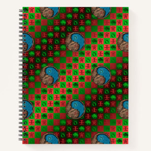 Cuaderno Tauro y Tigre de Agua