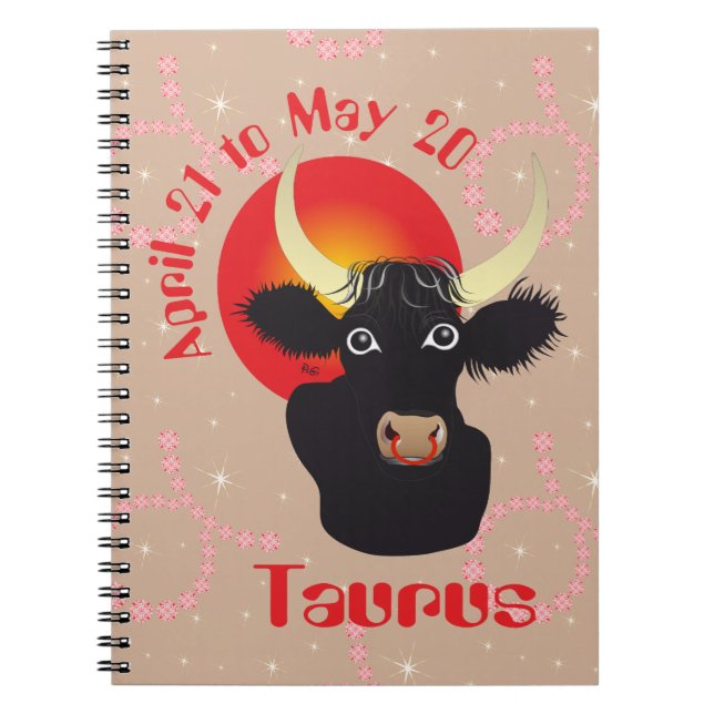 Cuaderno Taurus 21 de abril a 20 de mayo (Frente)