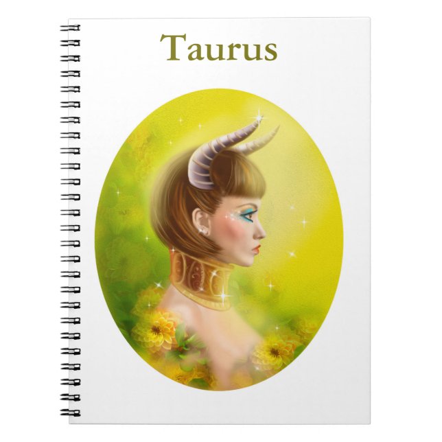Cuaderno Taurus Zodiac Fantasy (Frente)