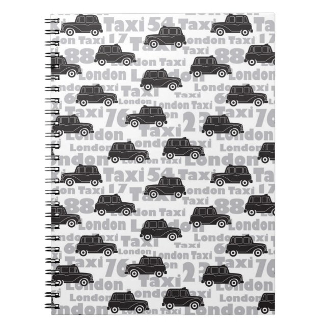 Cuaderno Taxi de Londres (Frente)