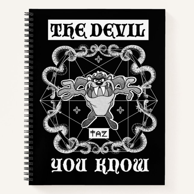 Cuaderno TAZ™ El diablo que conoces (Anverso)