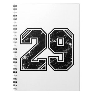 Cuaderno Taza Latte con Gráfica Deportiva Retro Varsity Núm