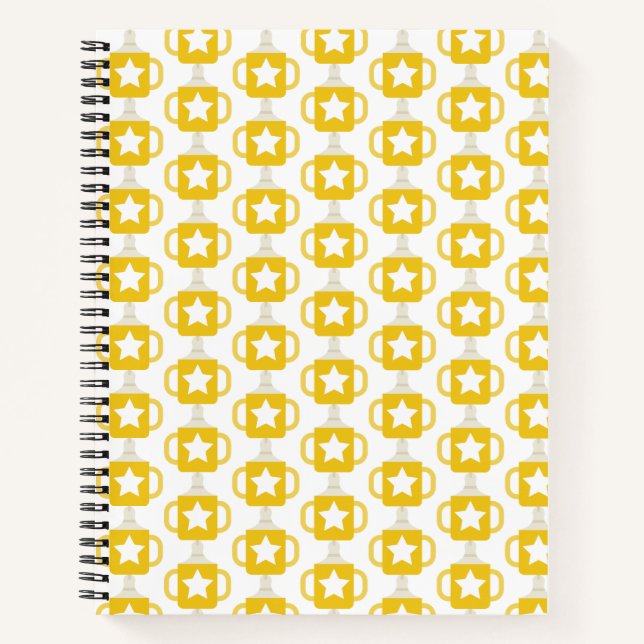 Cuaderno taza para sorber con estrella (Anverso)