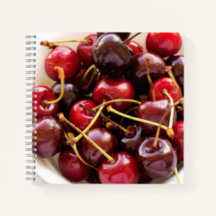 Cuaderno tazón de cerezas