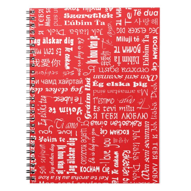 Cuaderno Te Amo (Frente)