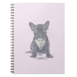 Cuaderno Te amo - Bulldog francés