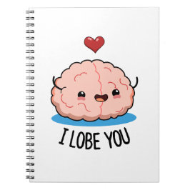 Cuaderno Te Amo Cerebro Divertido Juego de Palabras