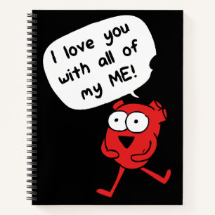 Cuaderno Te Amo Con Todo Mi Ser – Dulce San Valentín