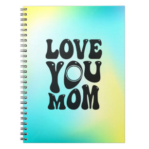 Cuaderno Te amo, mamá, diseño del Día de la Madre-51727