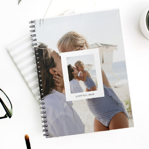 Cuaderno "Te amo, mamá, regalo fotográfico