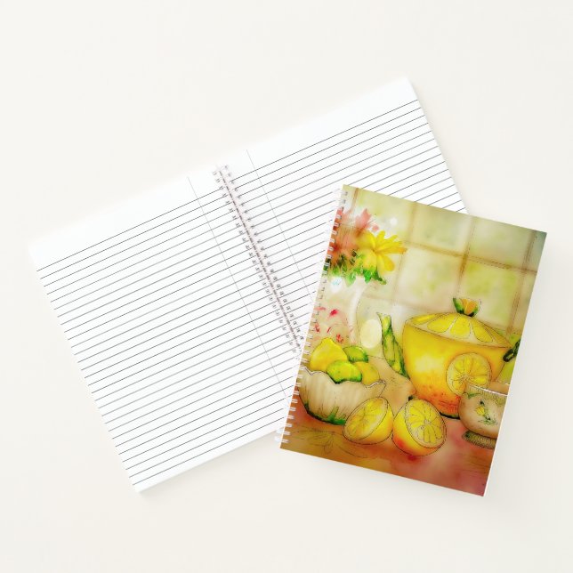 Cuaderno Té con limón  (Interior)