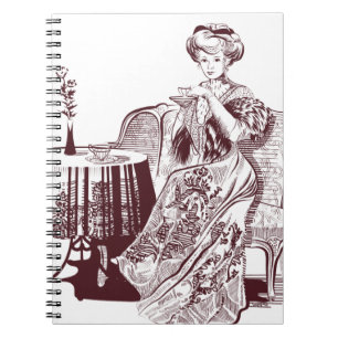 Cuaderno té de la dama