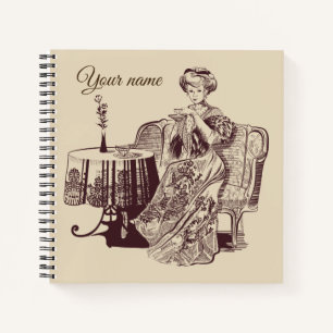 Cuaderno té de la dama