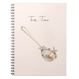 Cuaderno Té de la hora del té rosa rubor