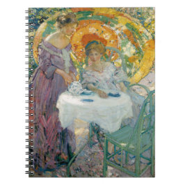 Cuaderno Té de la tarde 1910 por Richard Emile Miller