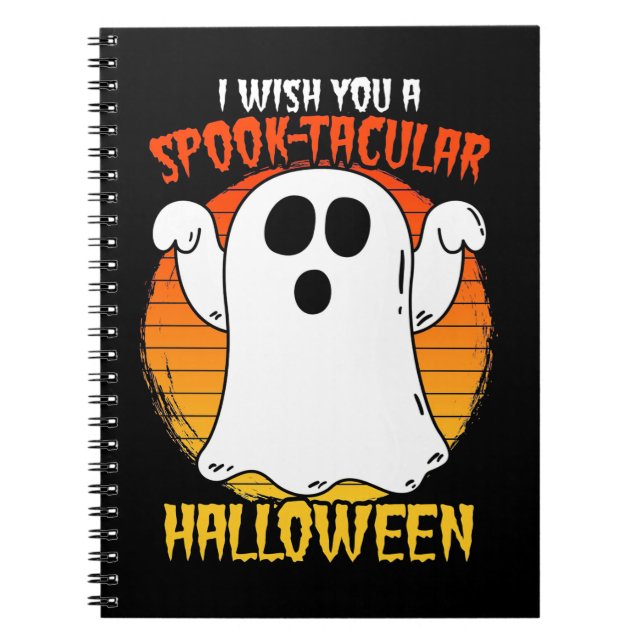 Cuaderno Te Deseo Una Halloween Spooktacular (Frente)