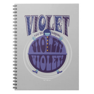 Cuaderno ¡Te estás volviendo violeta, Violet!