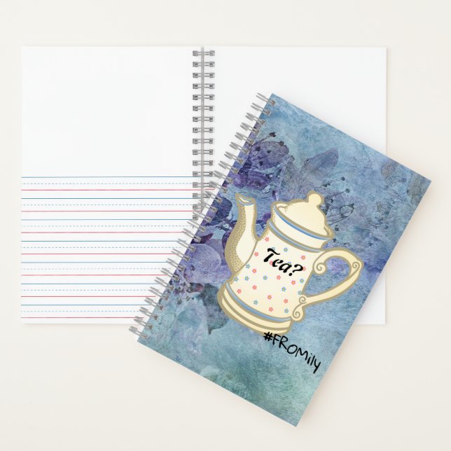 Cuaderno Té #FROMily from Fandom Liu Diner Drawing Journal (Interior)